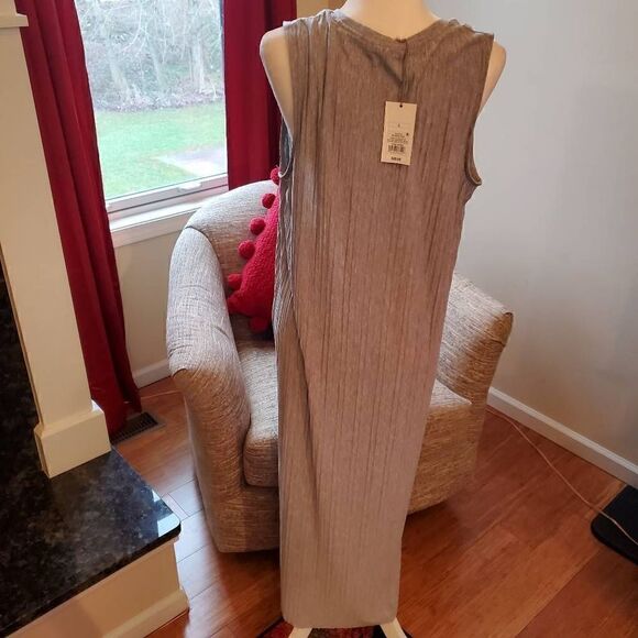 NWT A New Day. Light Gray Maxi Dress Size Large - Picture 8 of 11